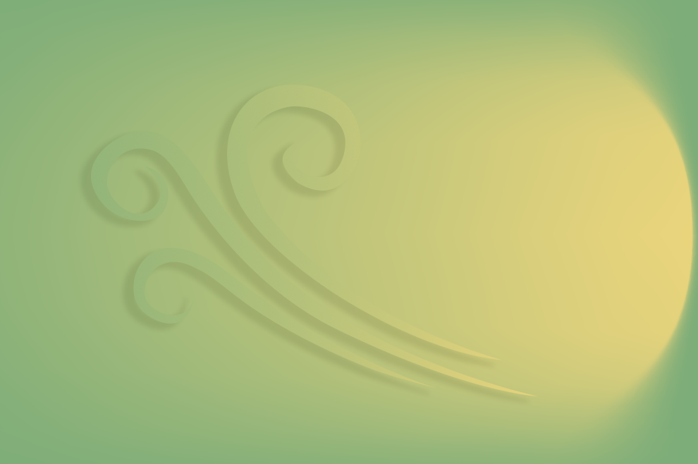 ElfoSpace Box 3, welcome perfect balance, air sign graphic on a green background