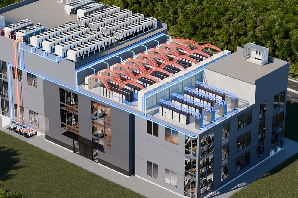 Clivet for data centers