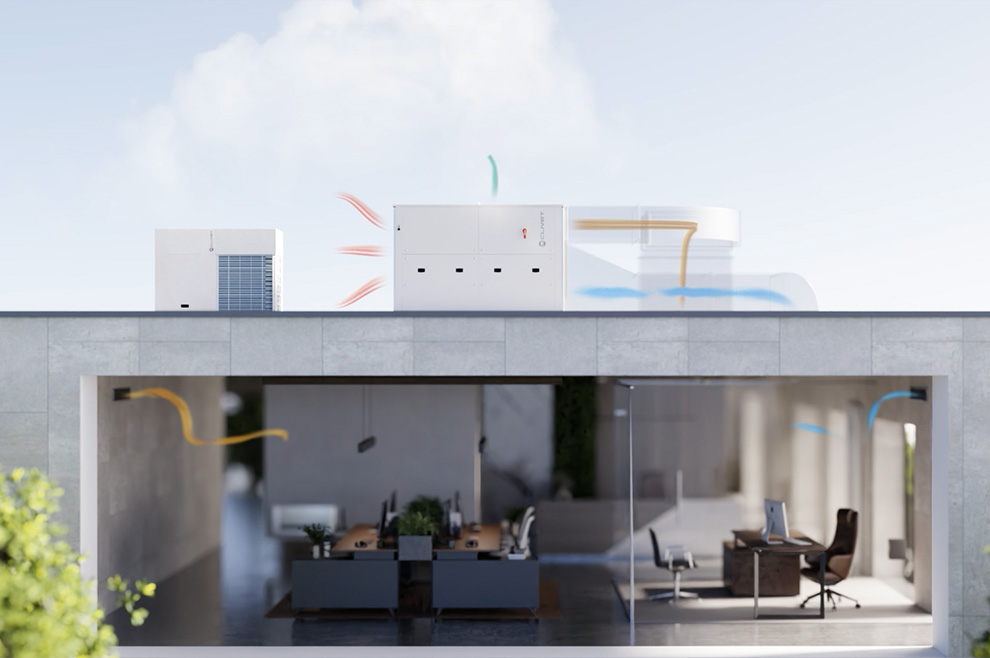 Clivet VRF and ZEPHIR:  total comfort management
