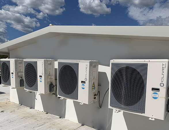 Air conditioning for the residential building