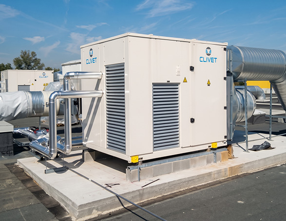rooftop heat pumps for medium customer traffic applications