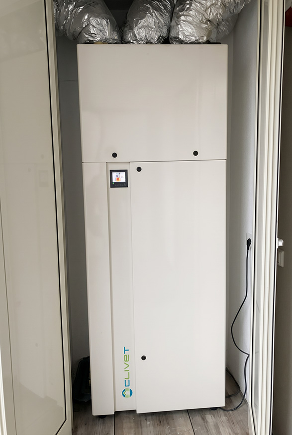 CasaVerdeNoce - The air conditioning system