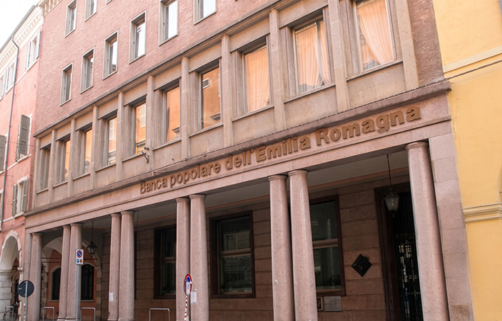 BPER Banca headquarters in Modena: HVAC system upgrade to ensure comfort and quietness in the historical center.
