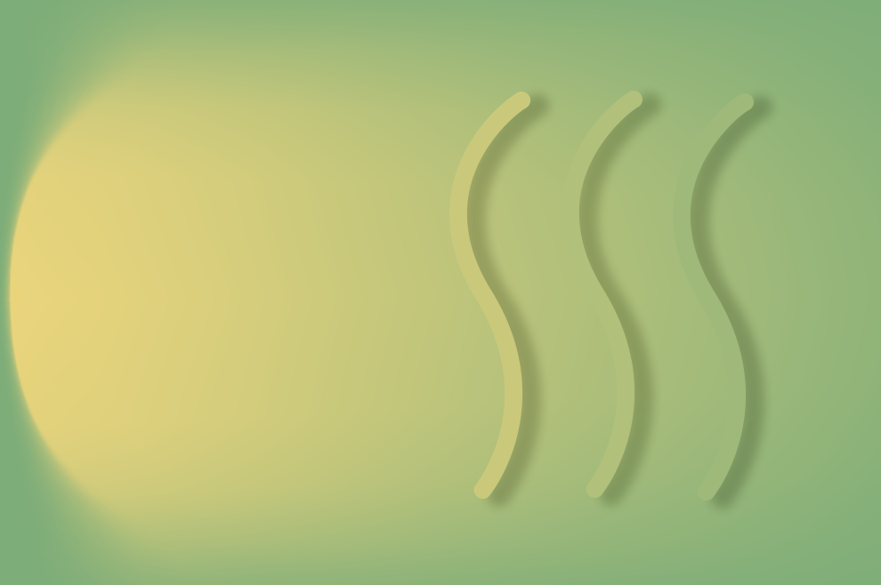 Graphisme de lignes d’eau chaude sur fond, con GAS BOILER FE l’acqua calda ti aspetta